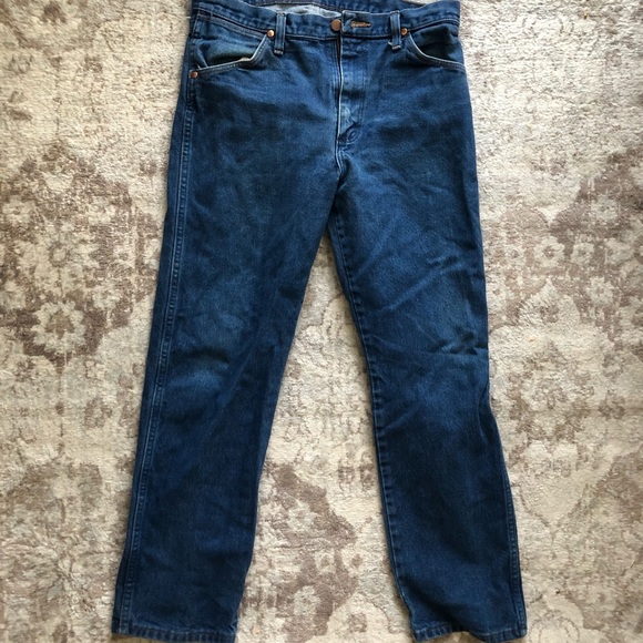 Mens Wrangler 13MWZ Jeans - Picture 2 of 7